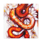 "Corn Snake Impressions" - Canvas