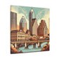 "Enchanting Austin Elegance" - Canvas