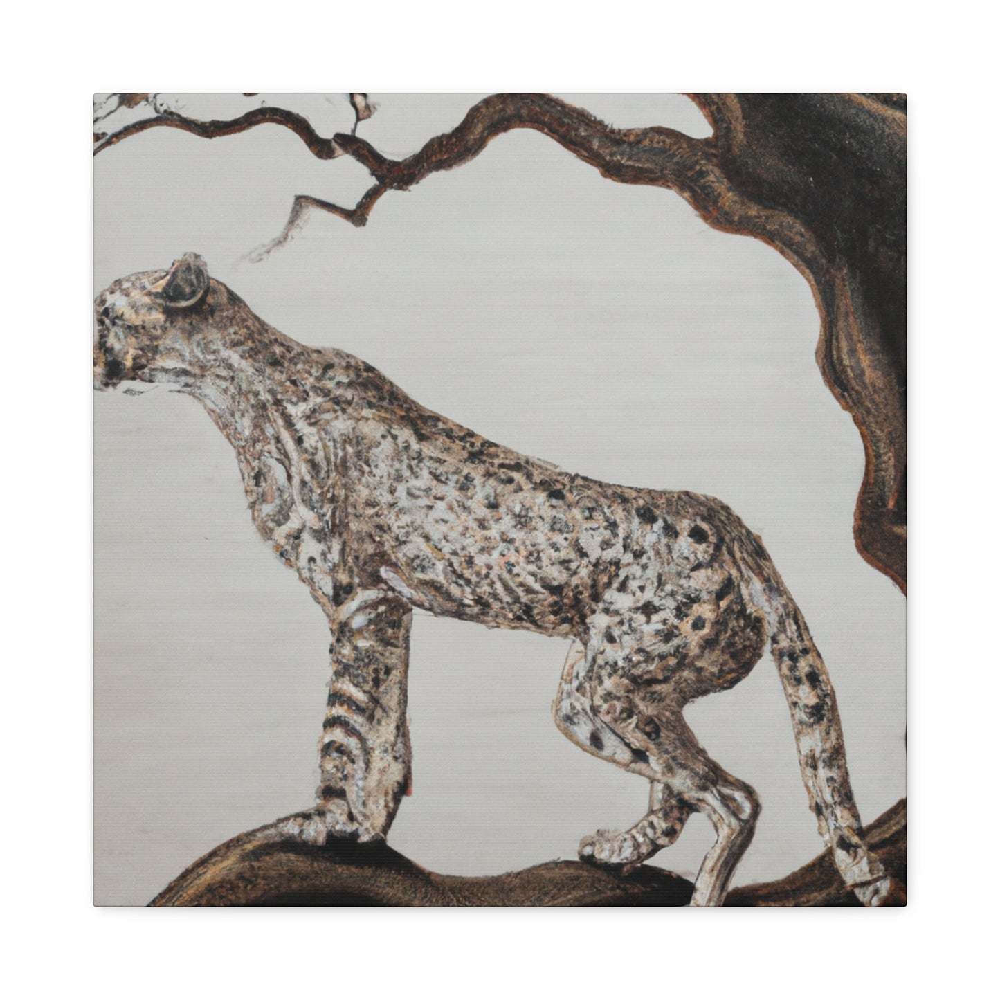 Cheetah in Splendor - Canvas