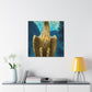 "Golden Eagle Art Deco" - Canvas