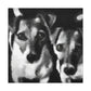 "Jack Russell Impressionism" - Canvas