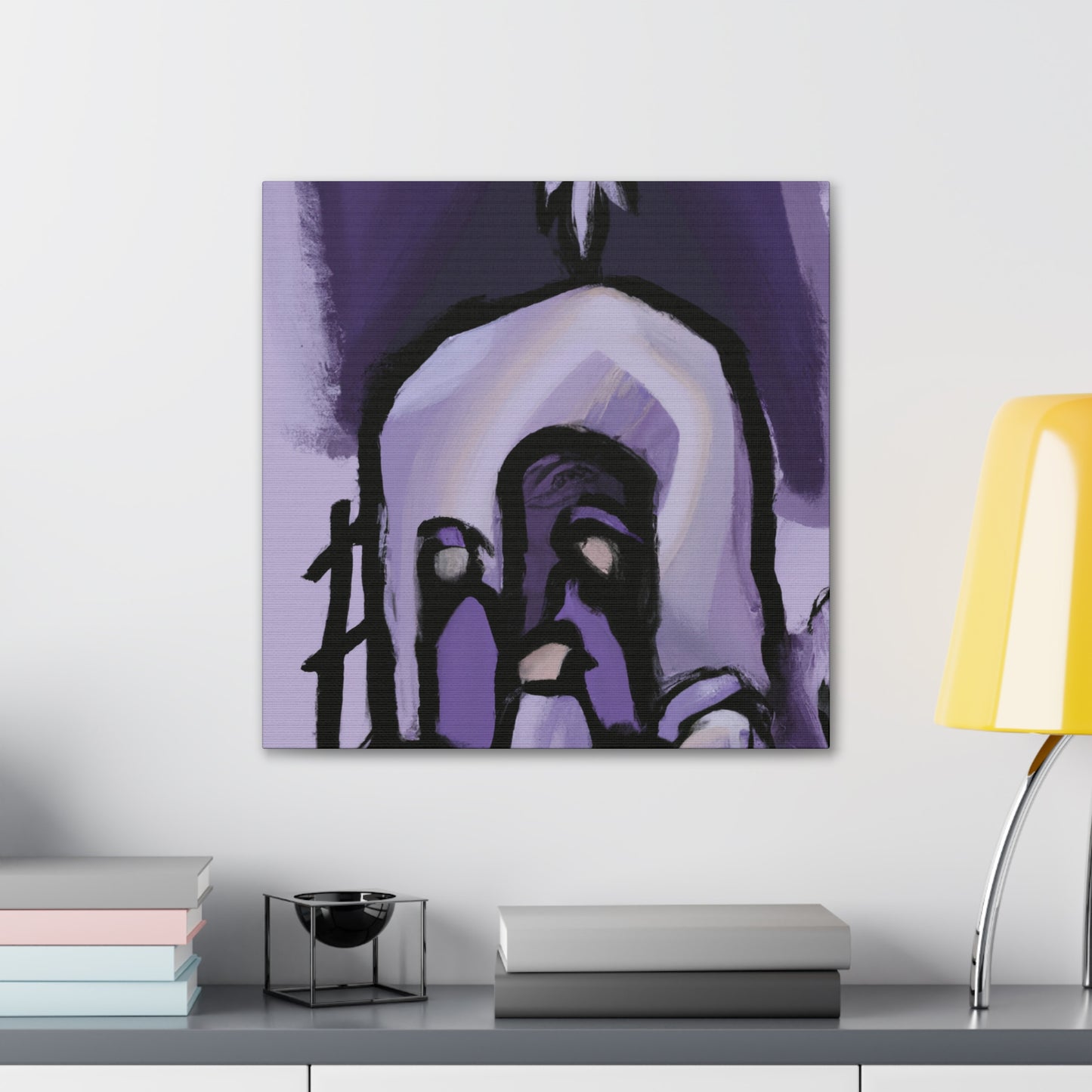 Manger at Nightfall - Canvas