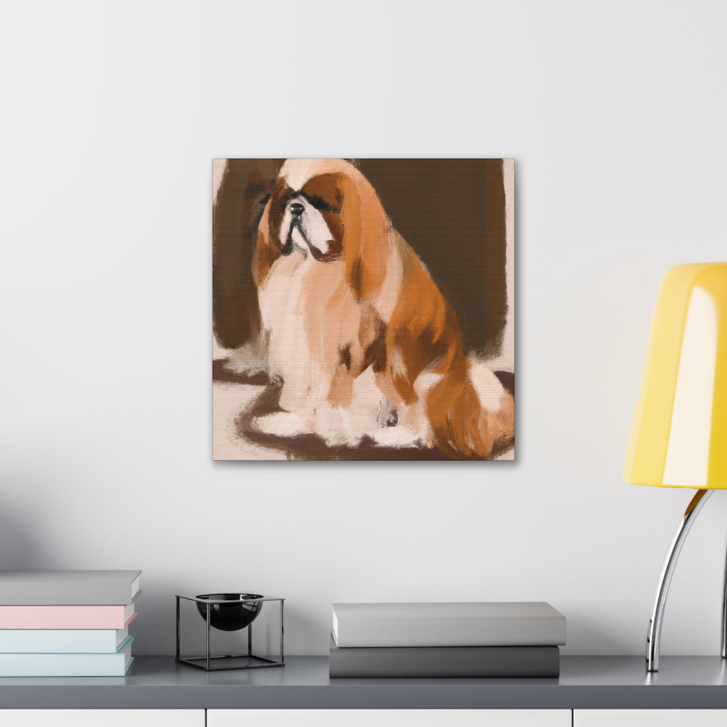 "Pekingese: A Dream" - Canvas