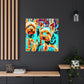 "Yorkshire Terrier Delight" - Canvas