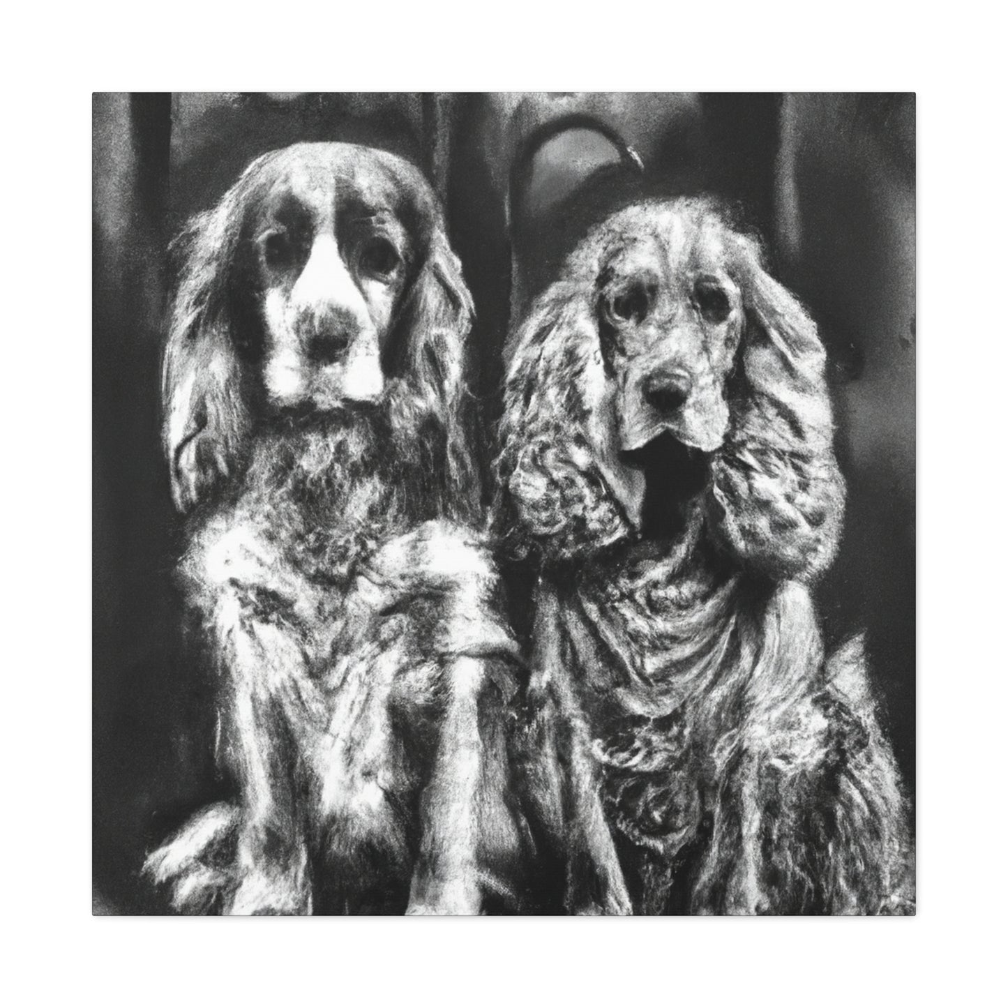 Spaniel in Splendor - Canvas