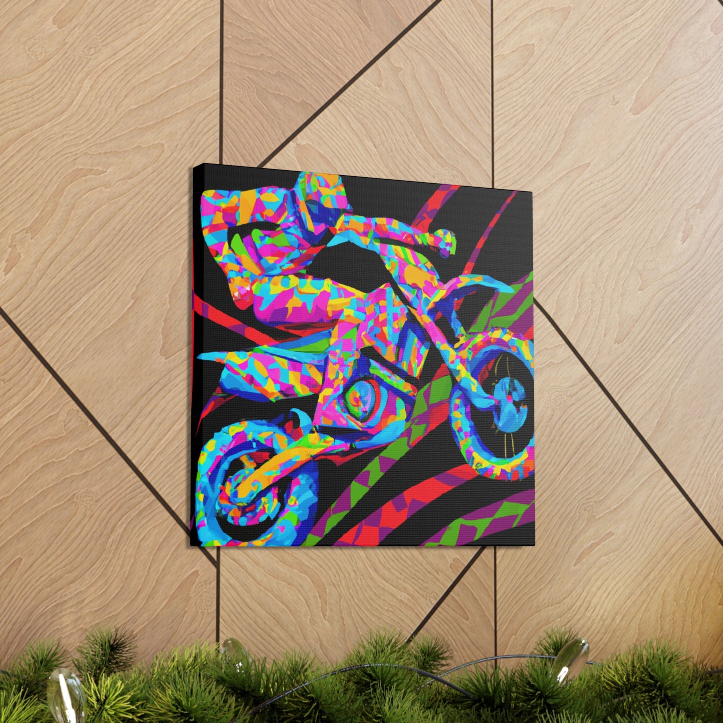 Motocross Roaring Twenties - Canvas