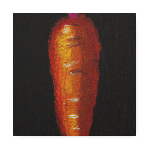 "Carrot Abstract Expressionism" - Canvas