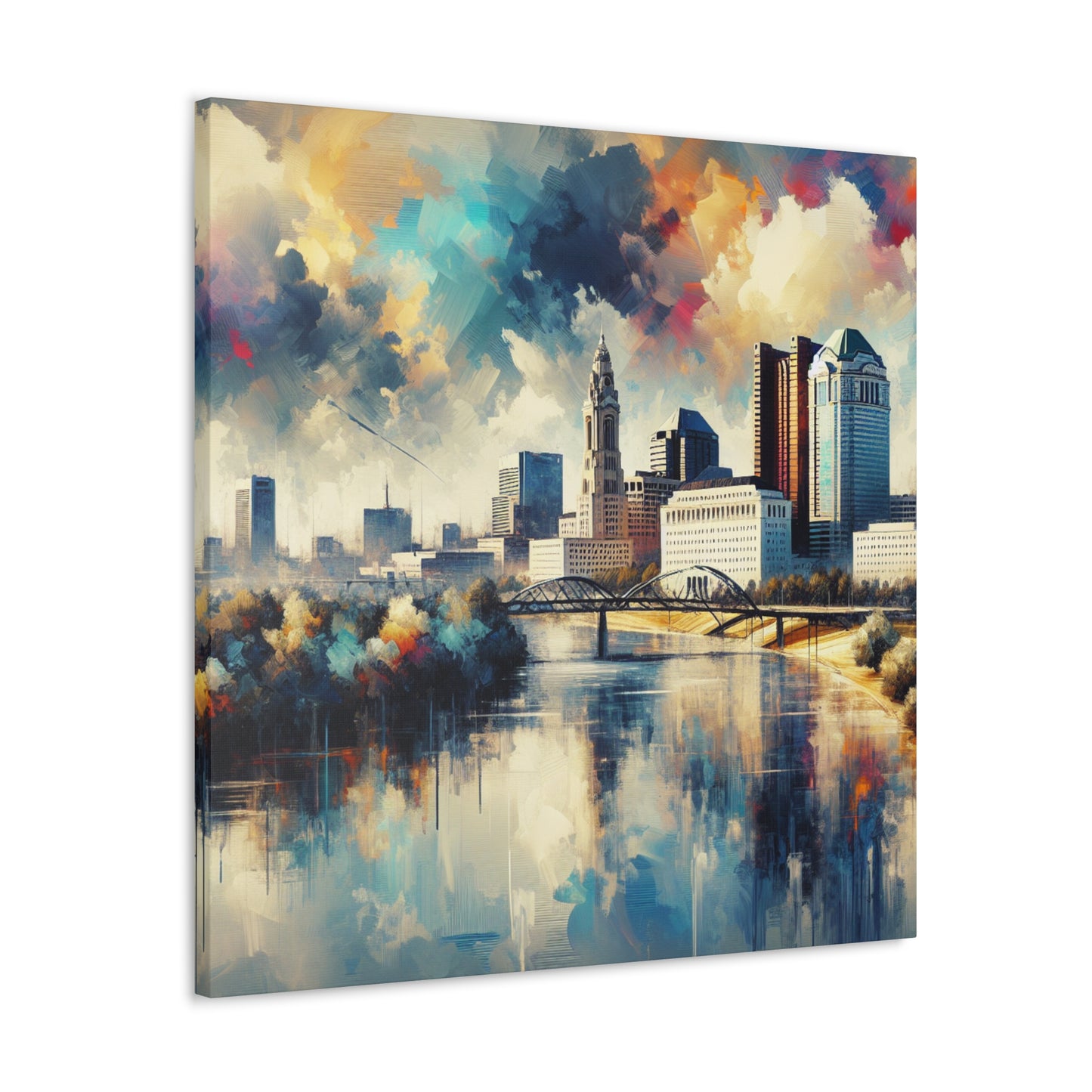 "Urban Dreams Unleashed" - Canvas