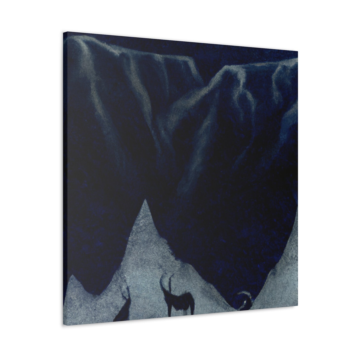 Mountain Goats Wondering - Canvas