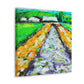 "Country Road Embrace" - Canvas