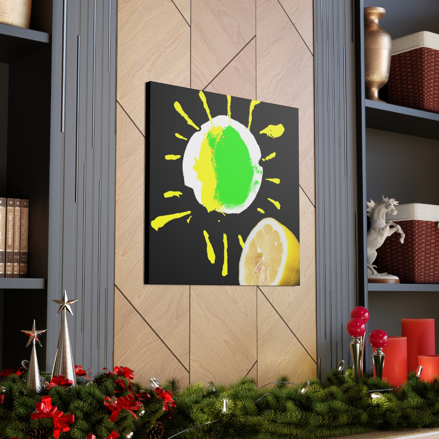 Lemon Juicy Brilliance - Canvas