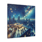 Majestic Rooftop Revelry - Canvas