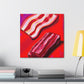 "Bacon at Sunrise HRSM" - Canvas