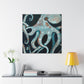 "Octopus in Art Deco". - Canvas