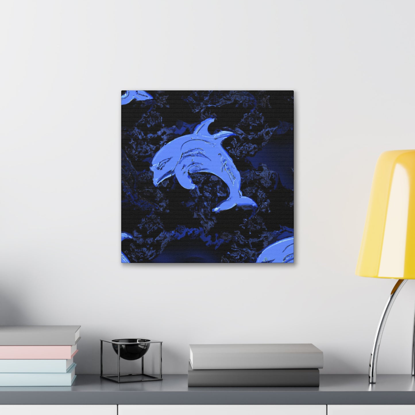 "Dolphins in Splendor" - Canvas