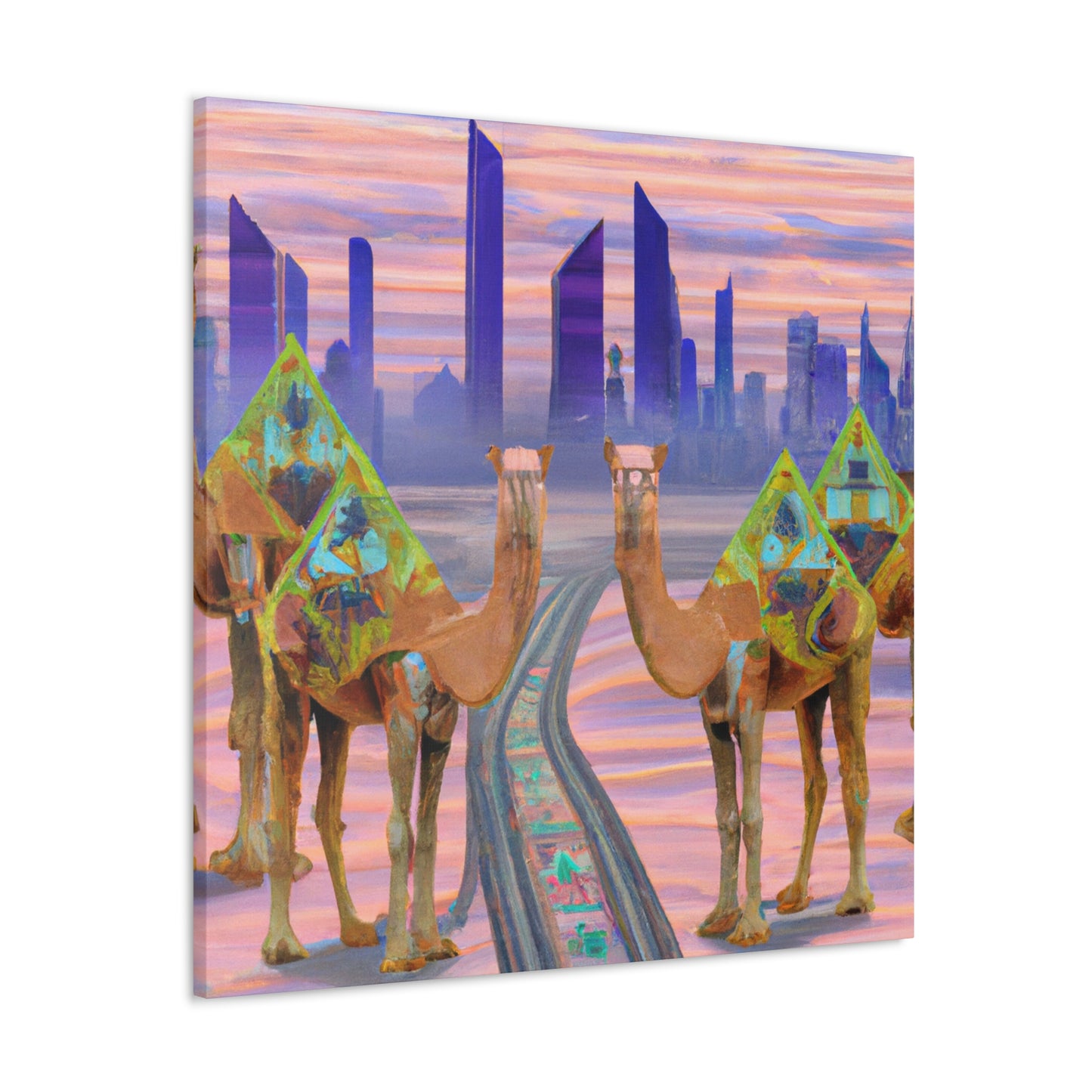 "Camel in Surrealism" - Canvas