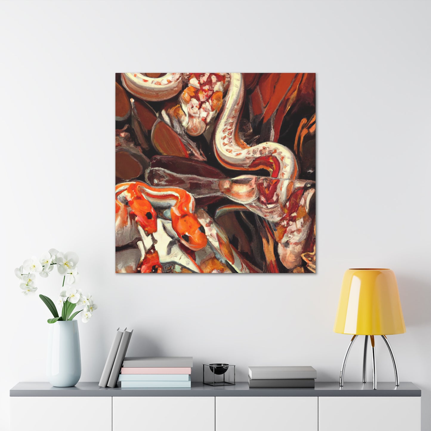 "Snake from Surrealism" - Canvas