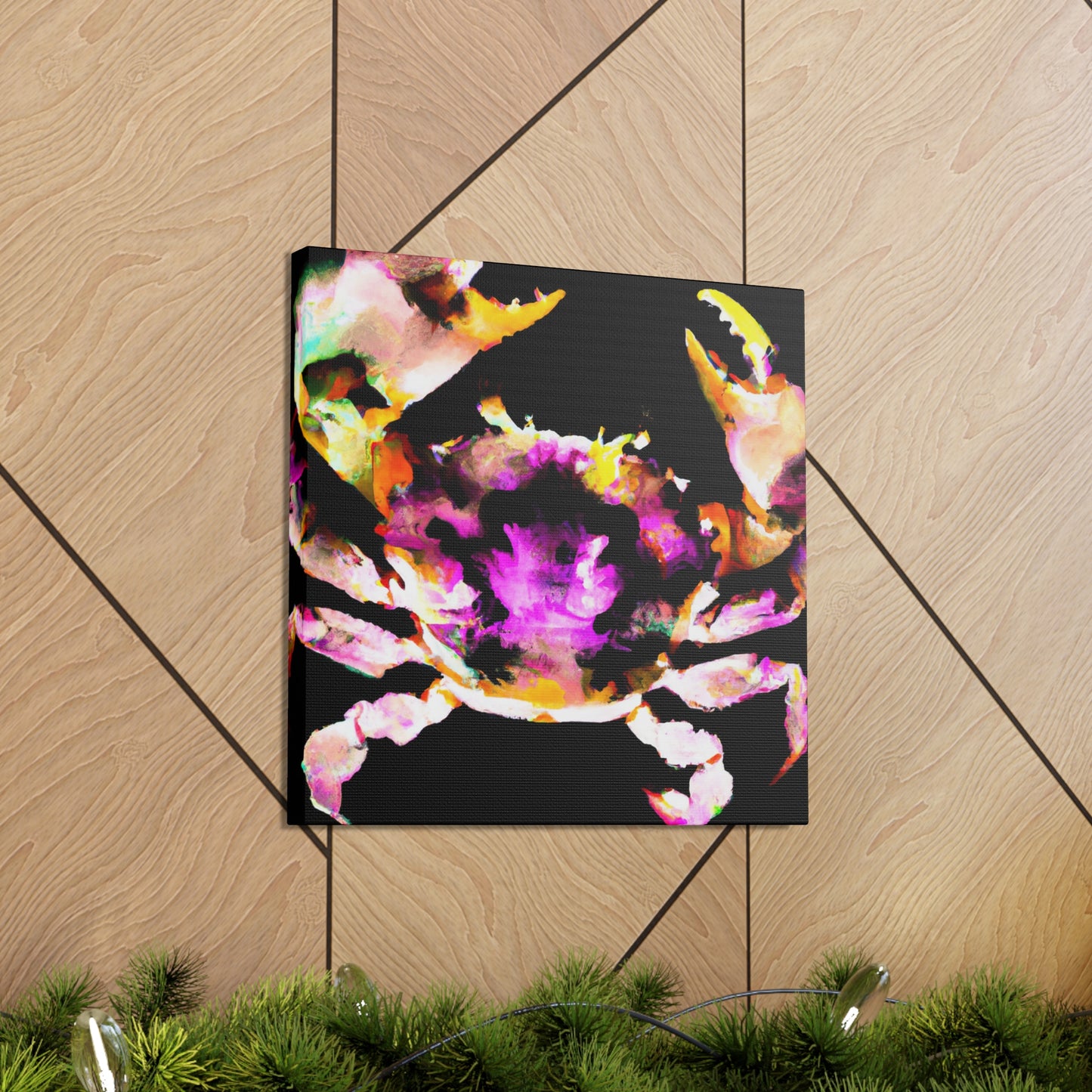 Crab's Colorful Dance - Canvas