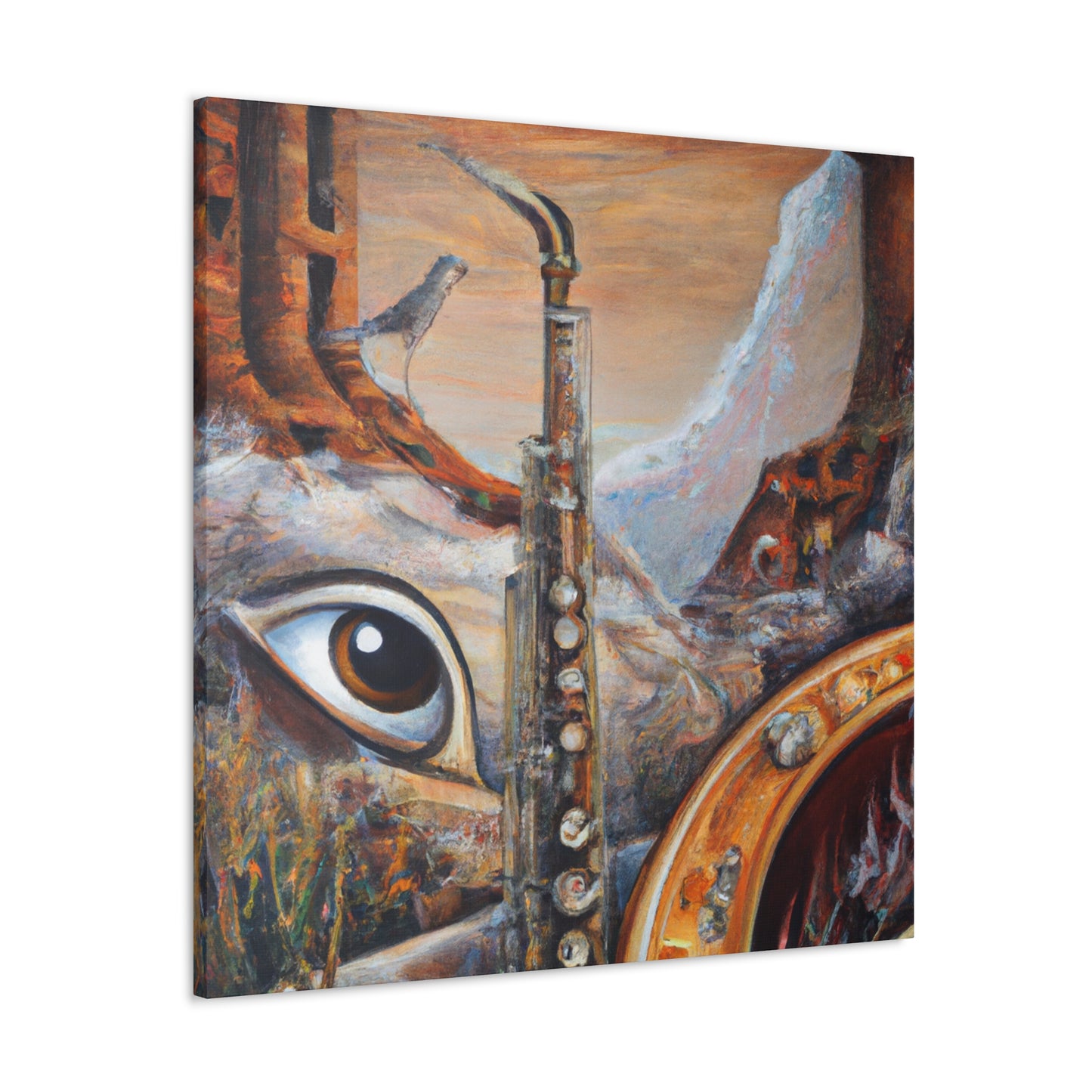 Flute of Abstraction - Canvas