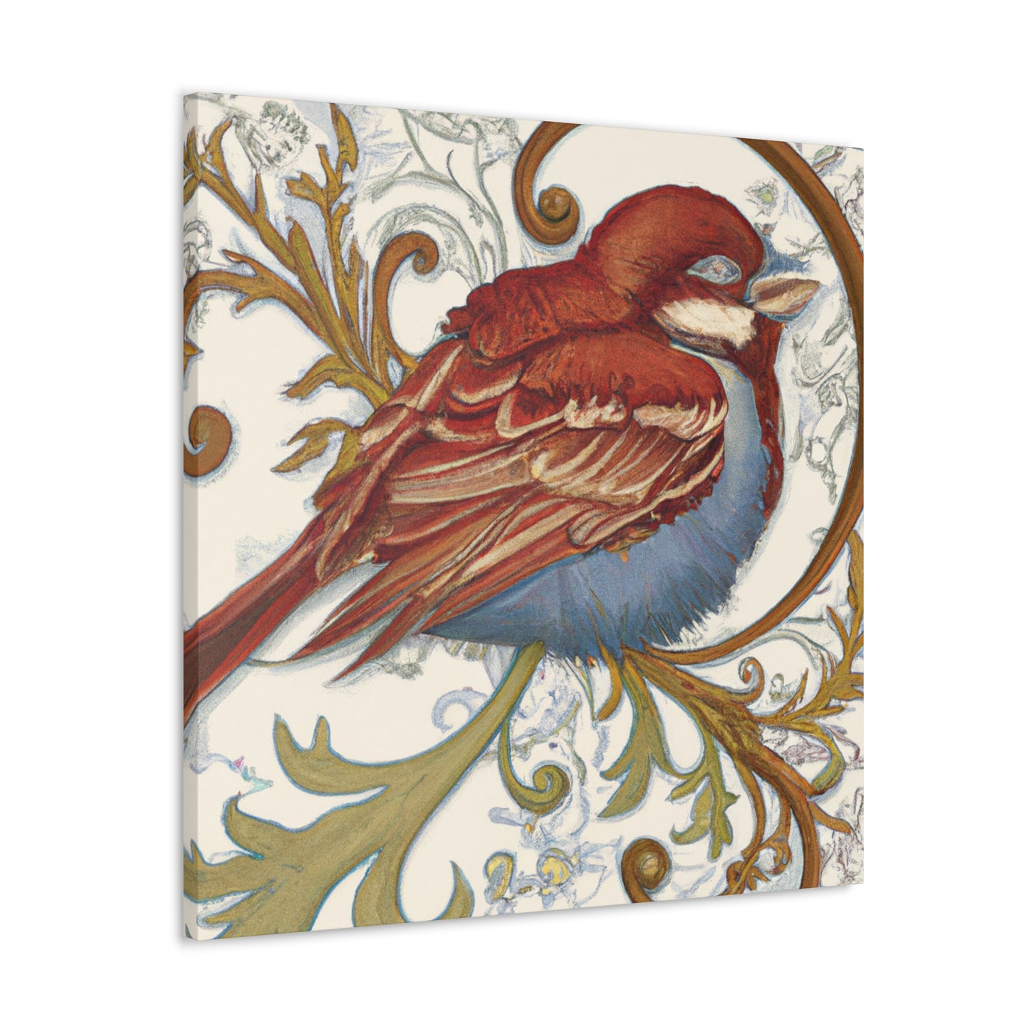 House Sparrow Glamour - Canvas