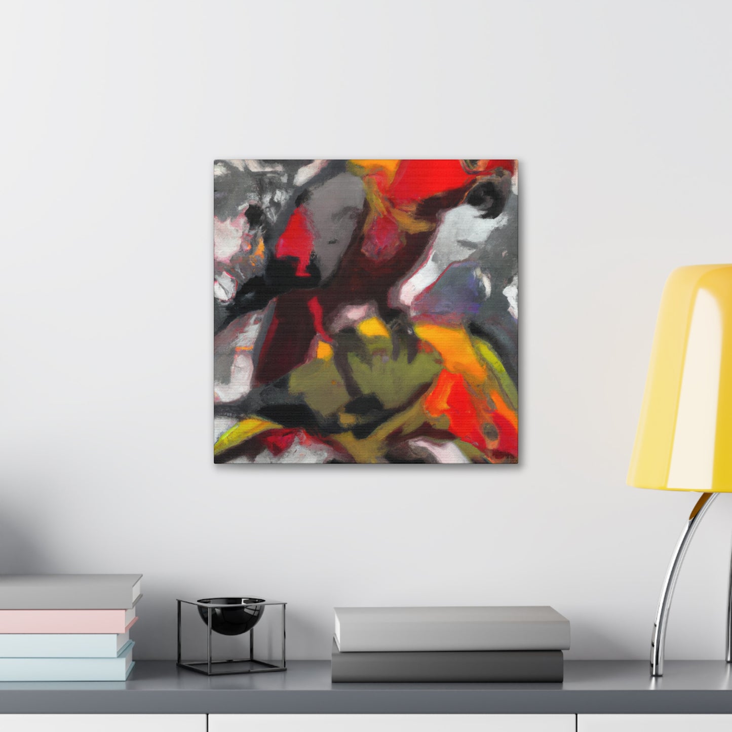 Cawing Conures Collage - Canvas