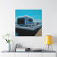 "Pontoon Boat Dreamscape" - Canvas