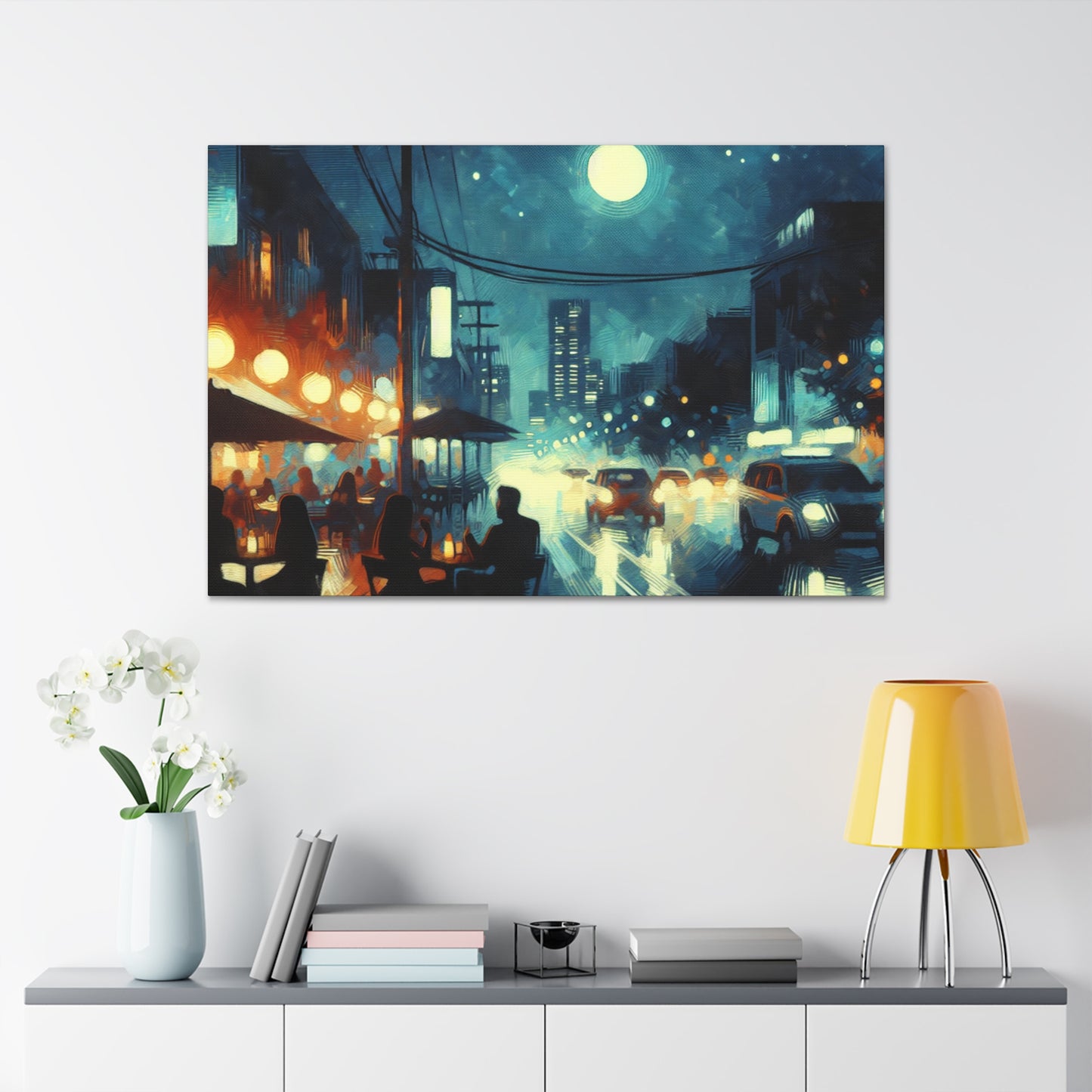 Euphoric Evening Escapade - Canvas