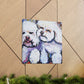 Bichon Frise Impressionism - Canvas