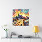 "Melodic City Colors" - Canvas