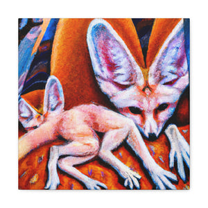 Fennec Fox Fantasia - Canvas