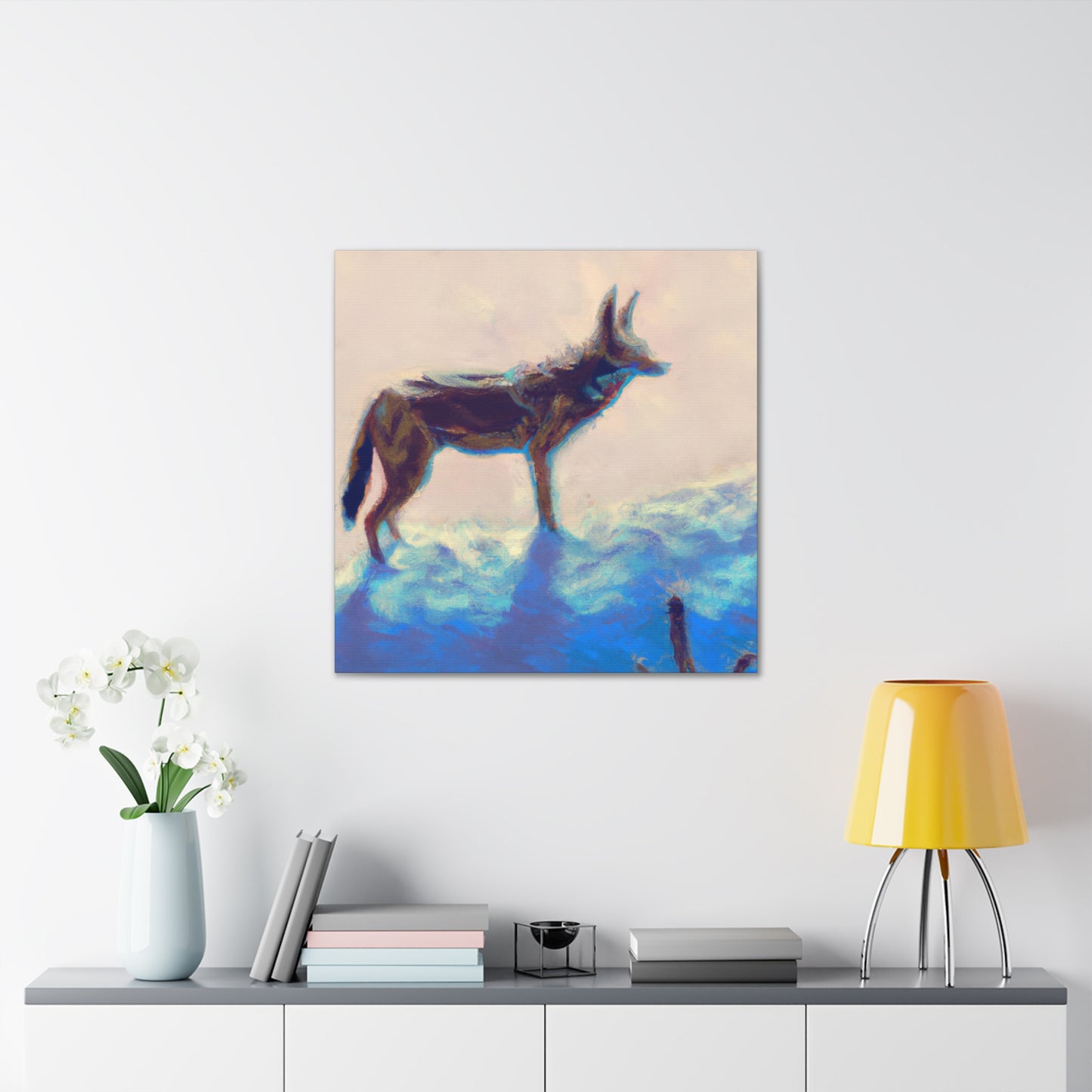 "Coyote's Magical Realm" - Canvas