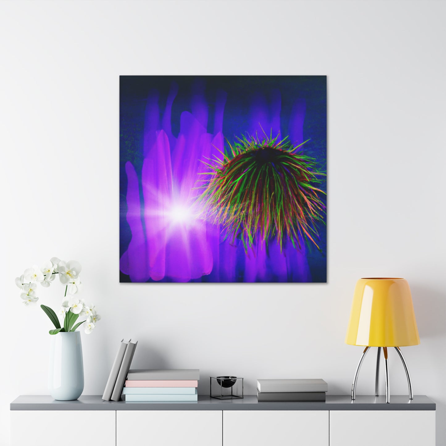 "Sea Urchin Fanfare" - Canvas