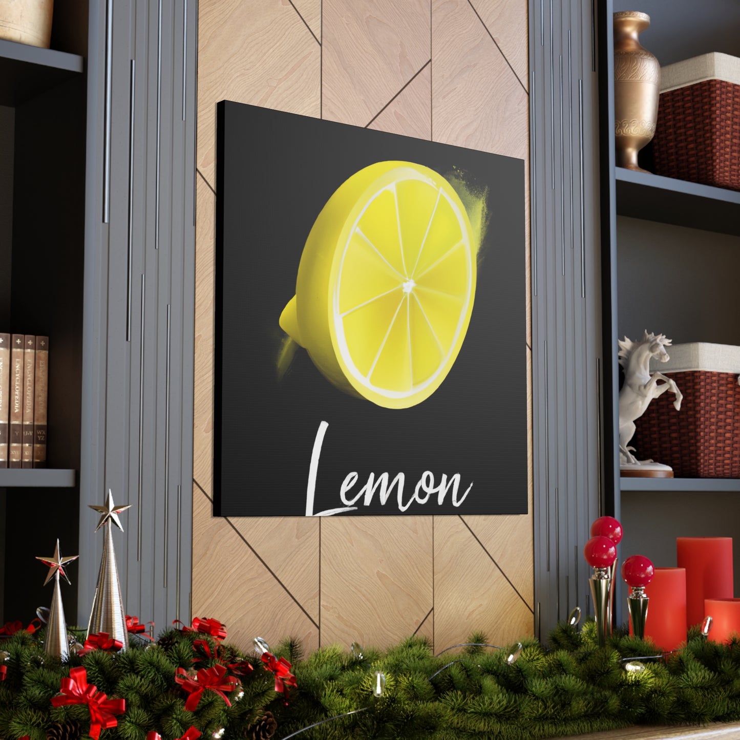 Lemon Zest Radiance - Canvas