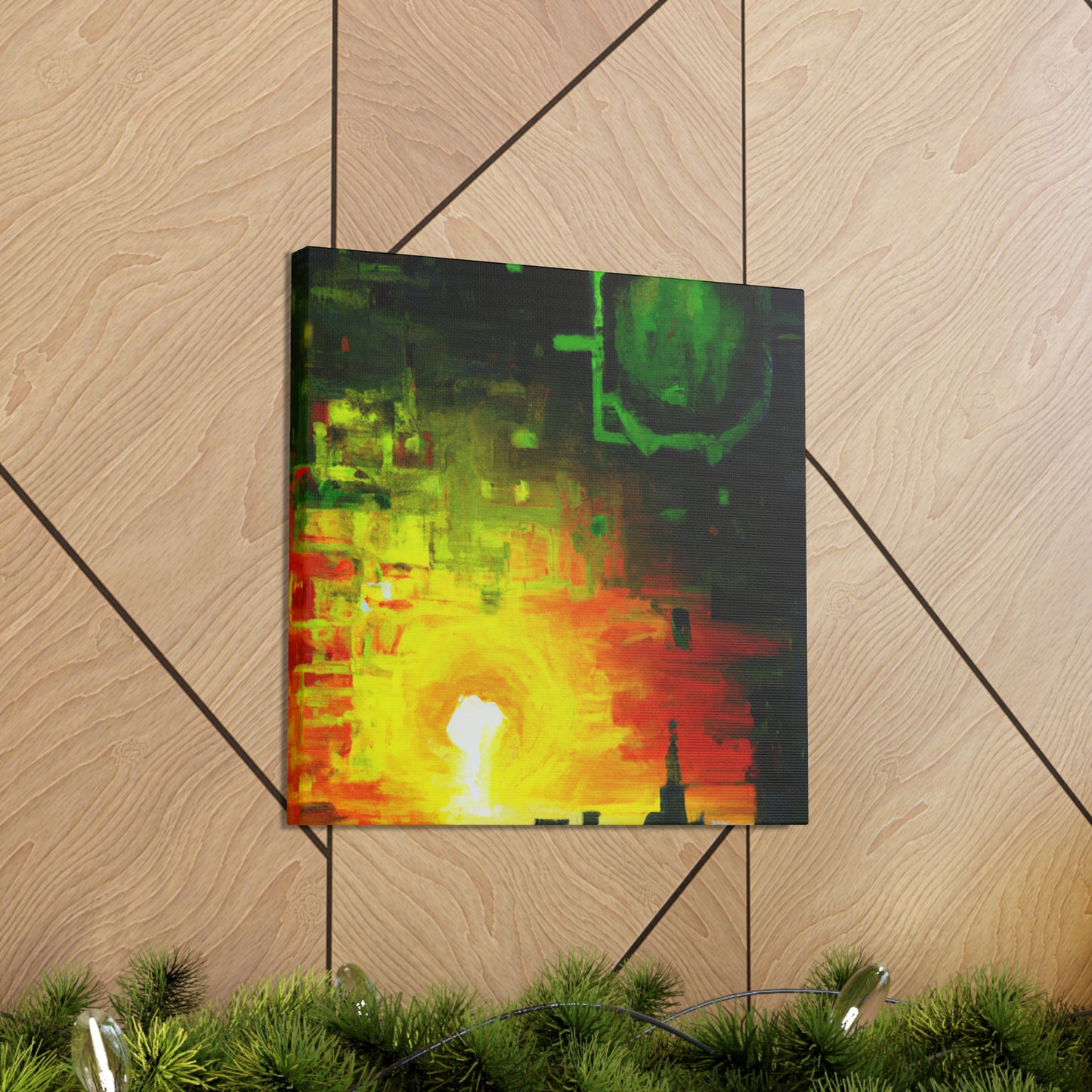 "Futurist Visions Ahead" - Canvas