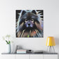 Keeshond Digital Delight - Canvas