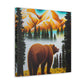 Beneath the Brown Bear - Canvas