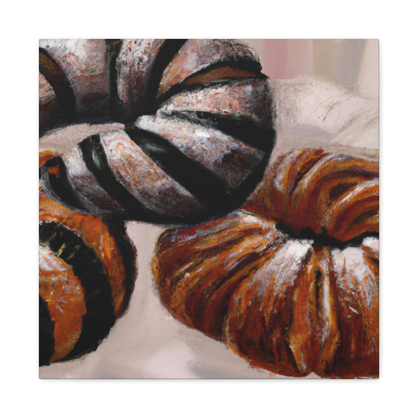 Sweet Pastry Delights - Canvas