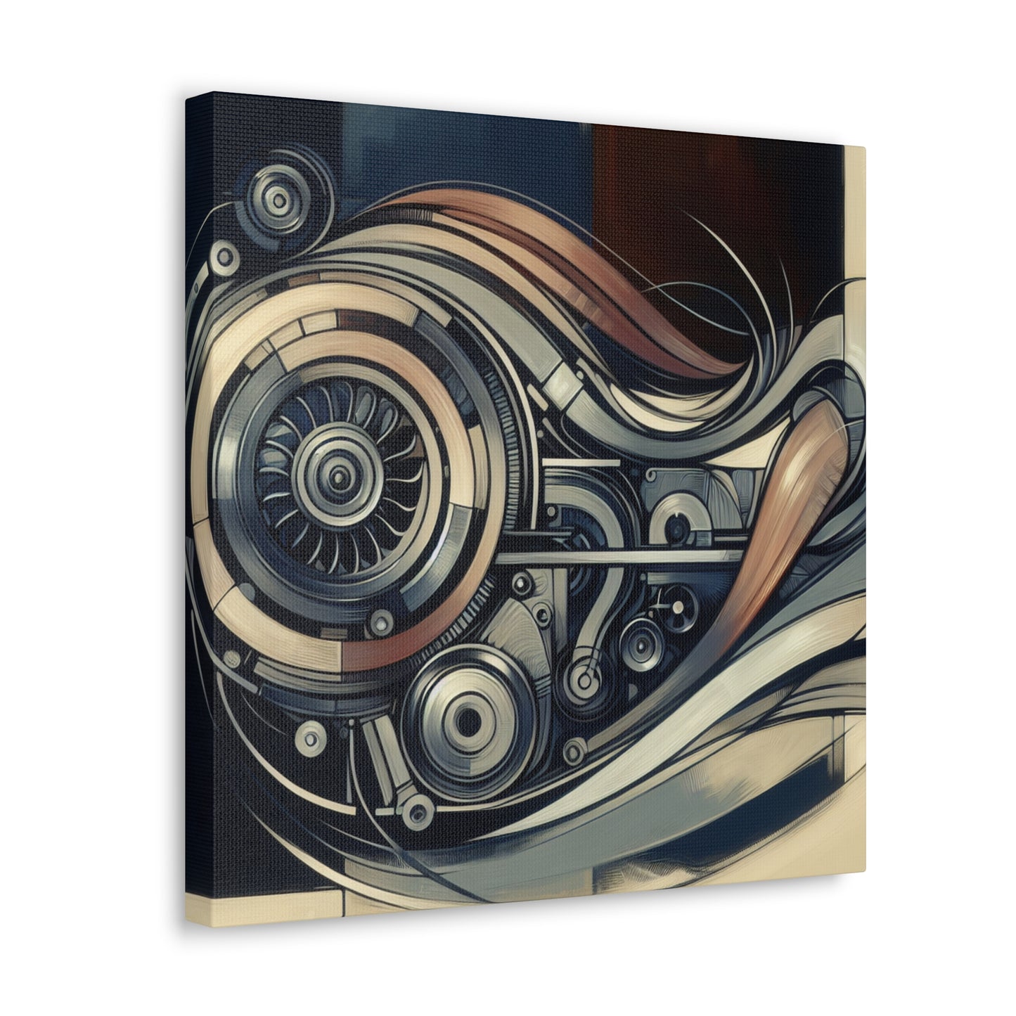 Mechanical Motion Unleashed - Canvas