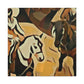 "Cattle Drive in Motion" - Canvas