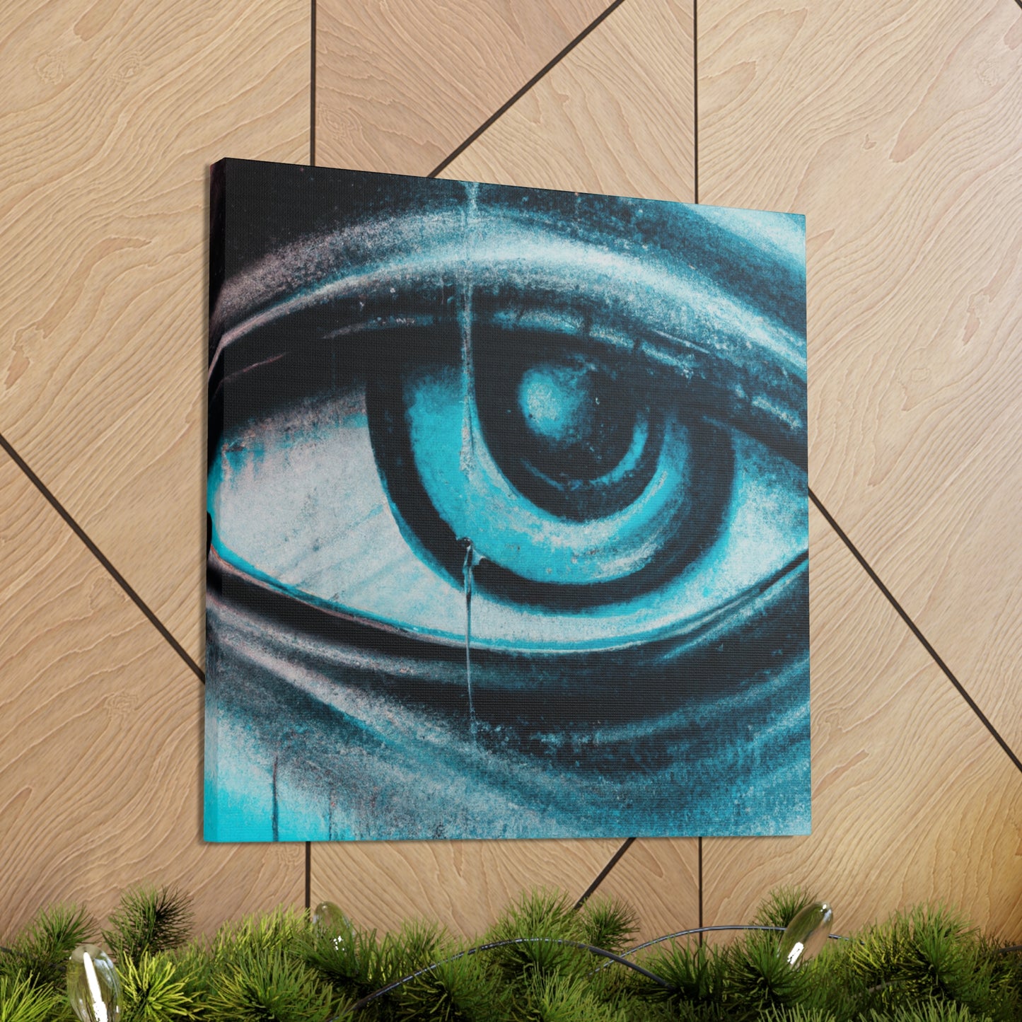 Gilded Urban Canvases - Canvas