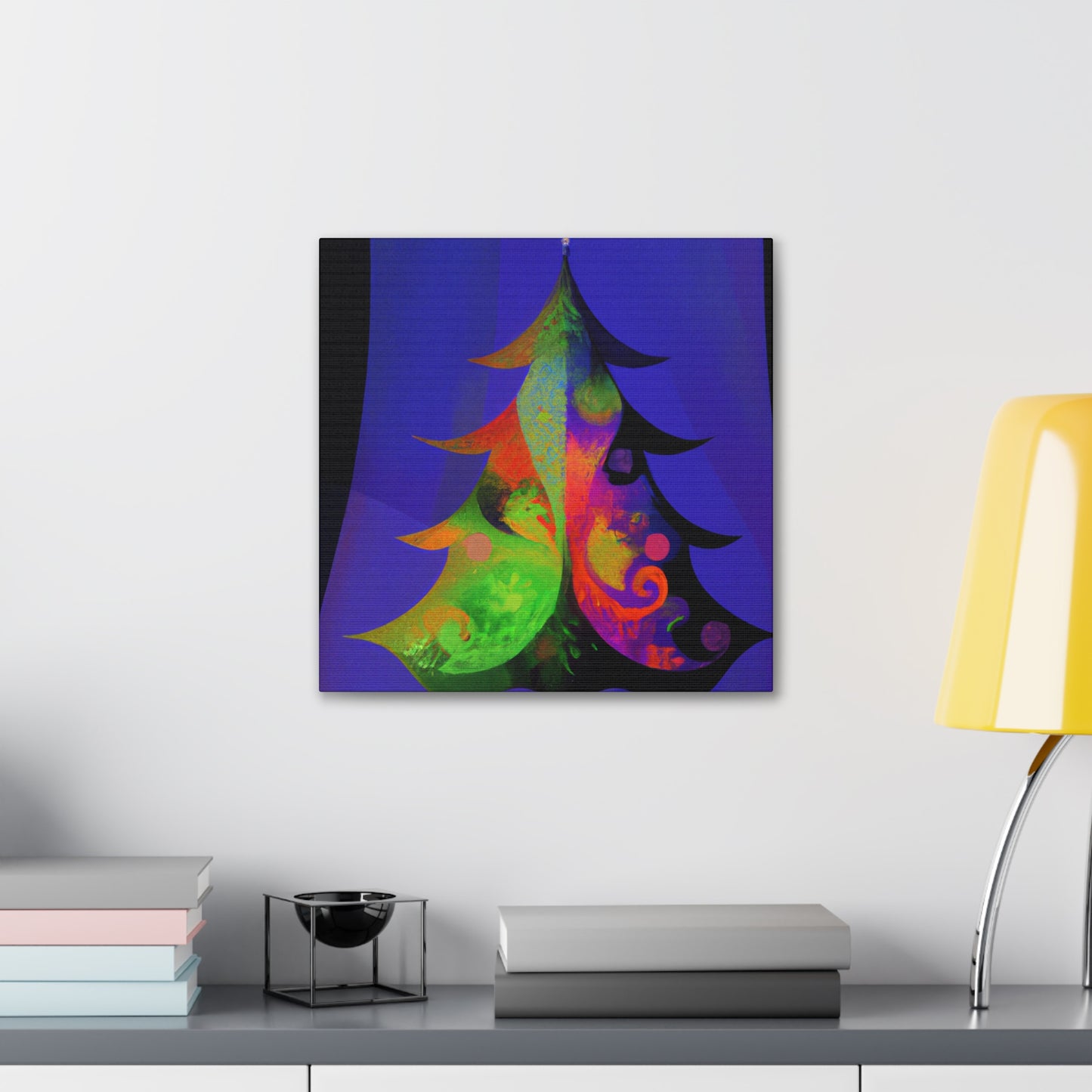 Christmas Tree Splendor - Canvas