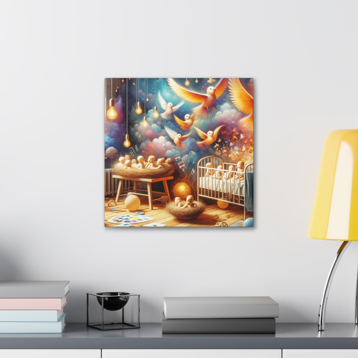 Avian Dreamscape Serenade - Canvas