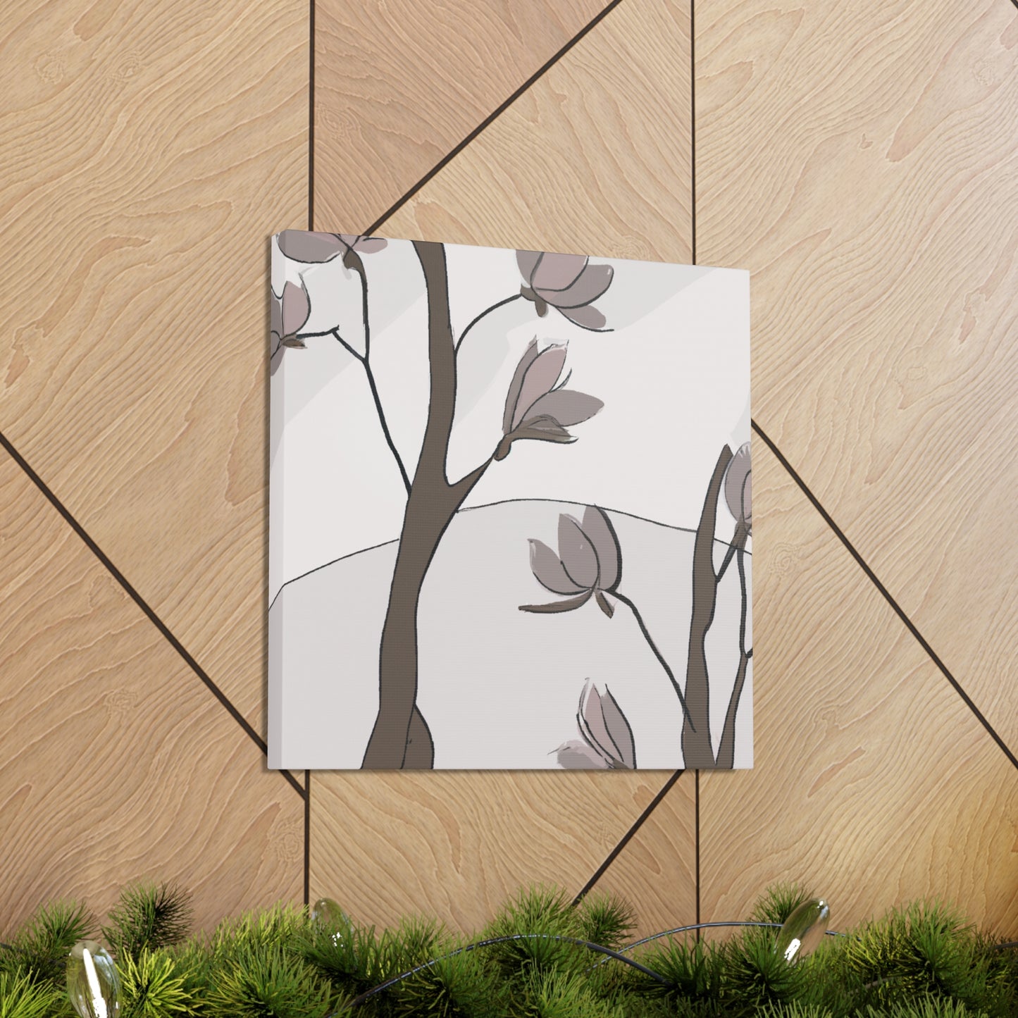 "Morning Magnolia Bloom" - Canvas