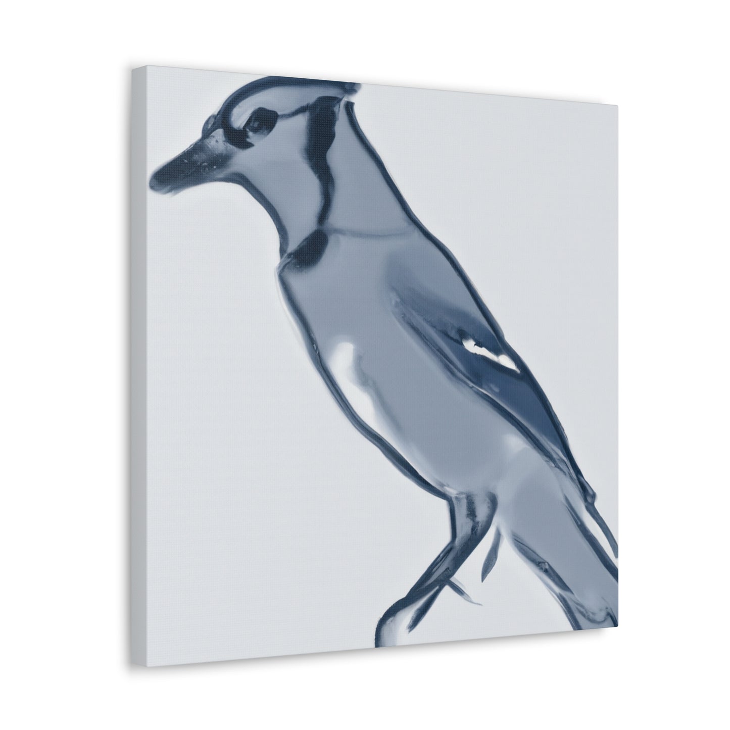 Blue Jay Symphony. - Canvas