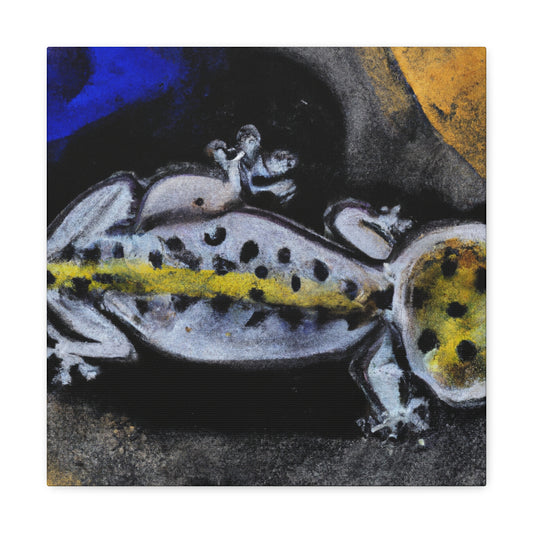 Leopard Gecko Reflected - Canvas