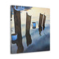 Seawall of Reflection - Canvas