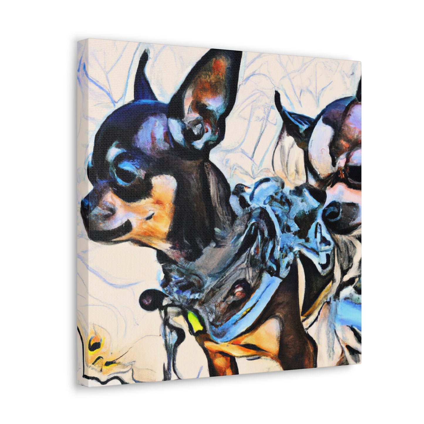 Chihuahua in Abstraction - Canvas