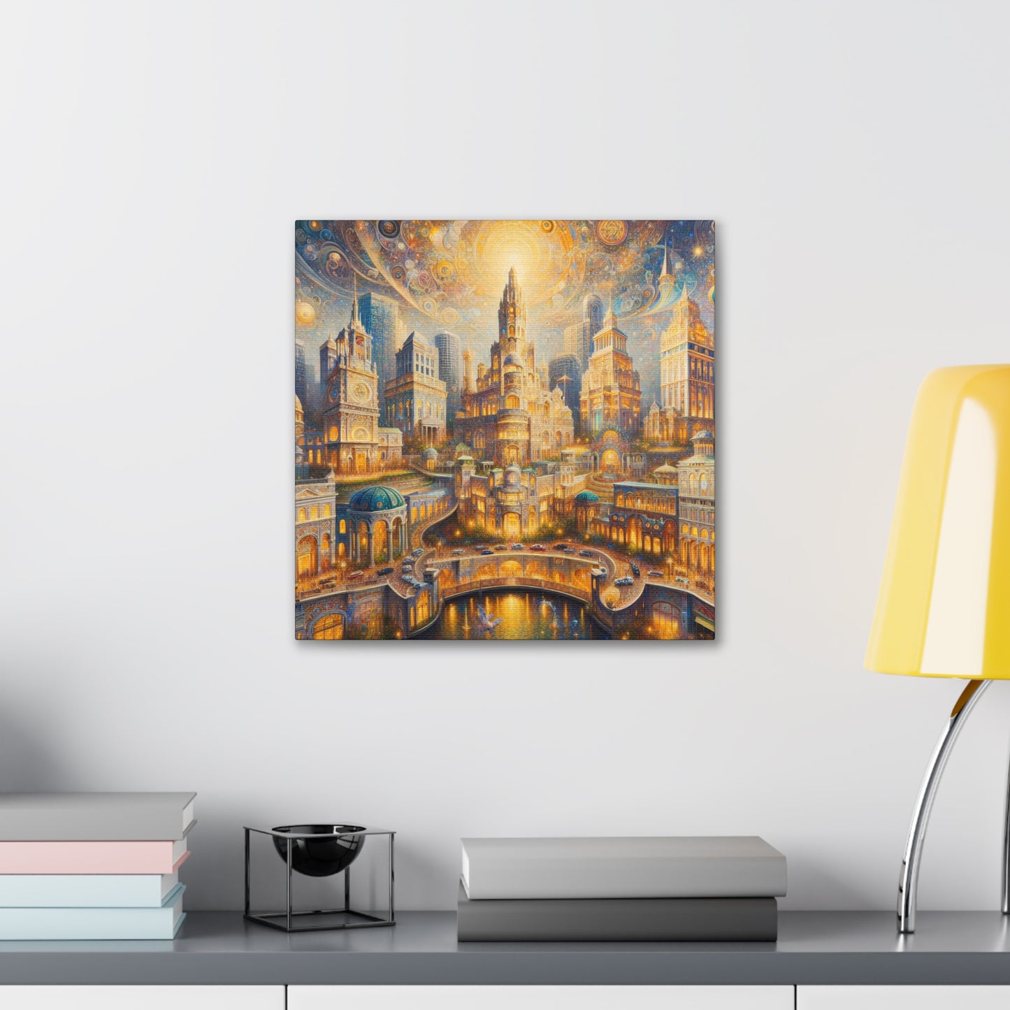 "City of Sunshine Splendor" - Canvas