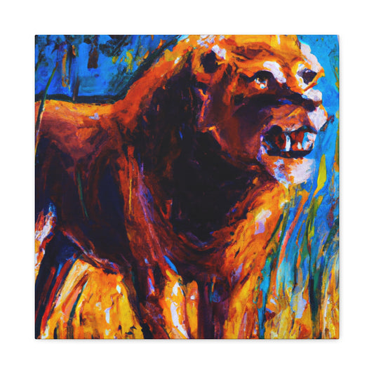 "Lion of Expressionism" - Canvas