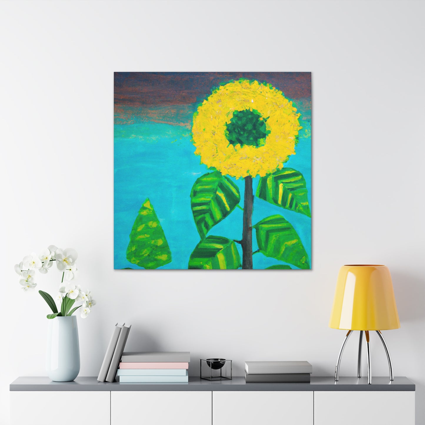 "Sunflower in Splendor" - Canvas